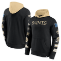 Fanatics - NFL - Colorblock Badge Fleece Hoodie - New Orleans Saints