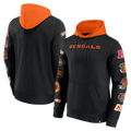 Fanatics - NFL - Colorblock Badge Fleece Hoodie - Cincinnati Bengals