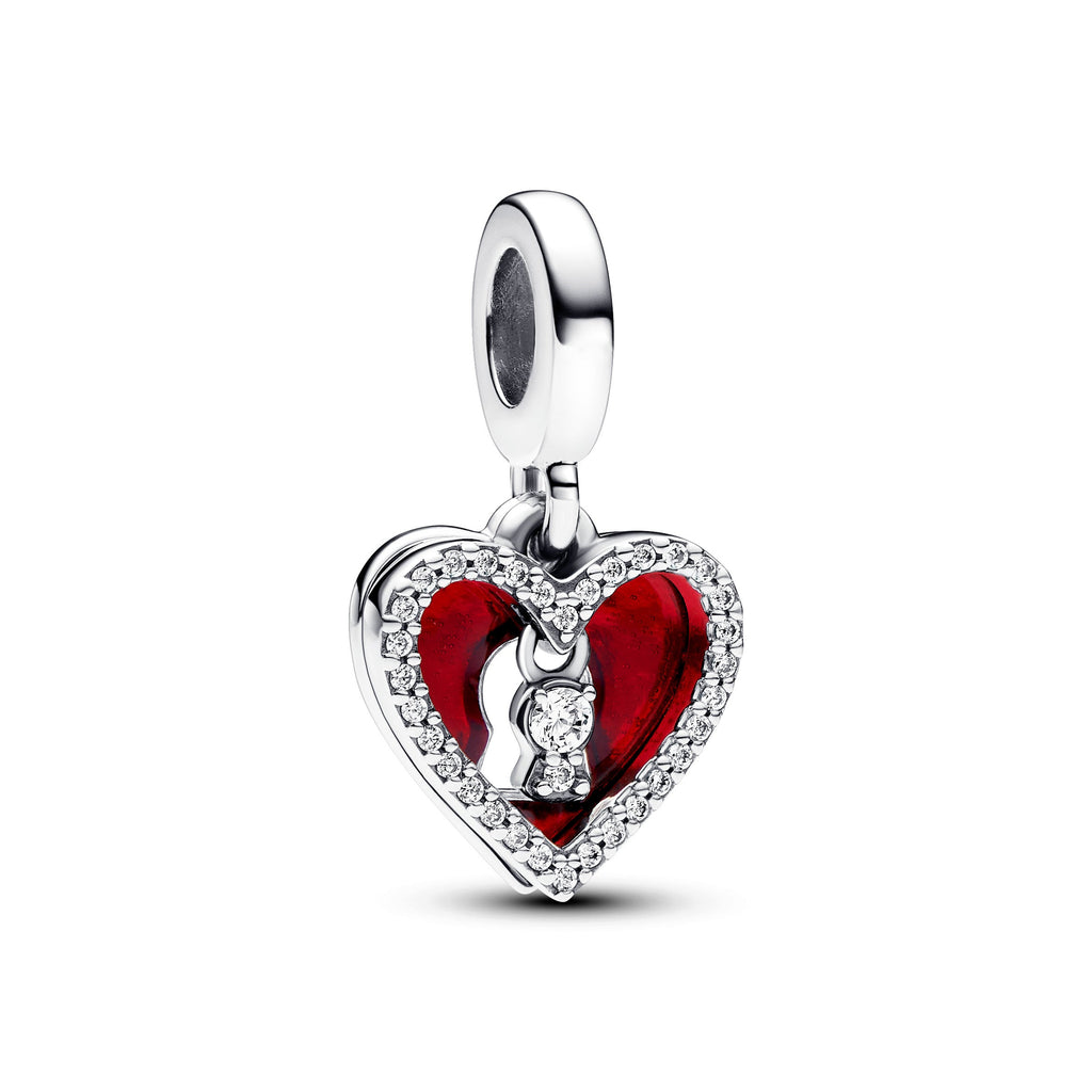 Pandora Padlock Double Dangle Gift Set
