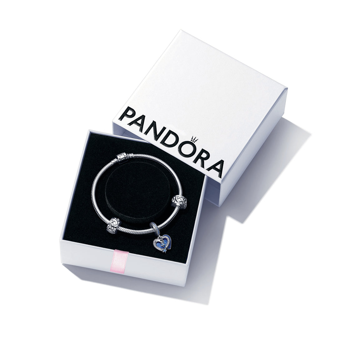Pandora Shooting Star Heart Bracelet Gift Set