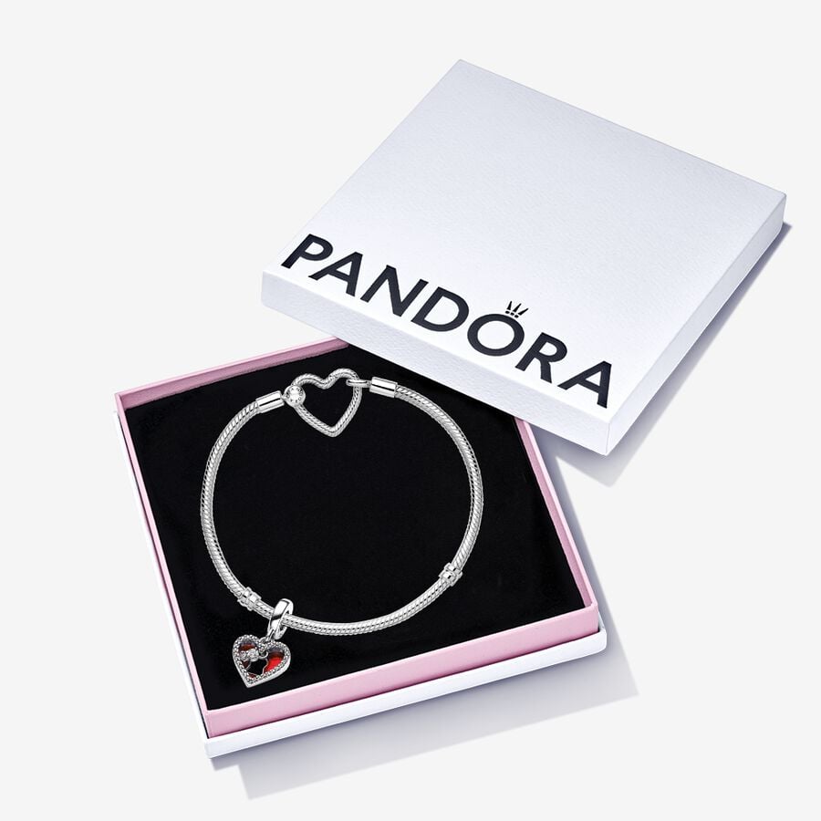 Pandora Padlock Double Dangle Gift Set
