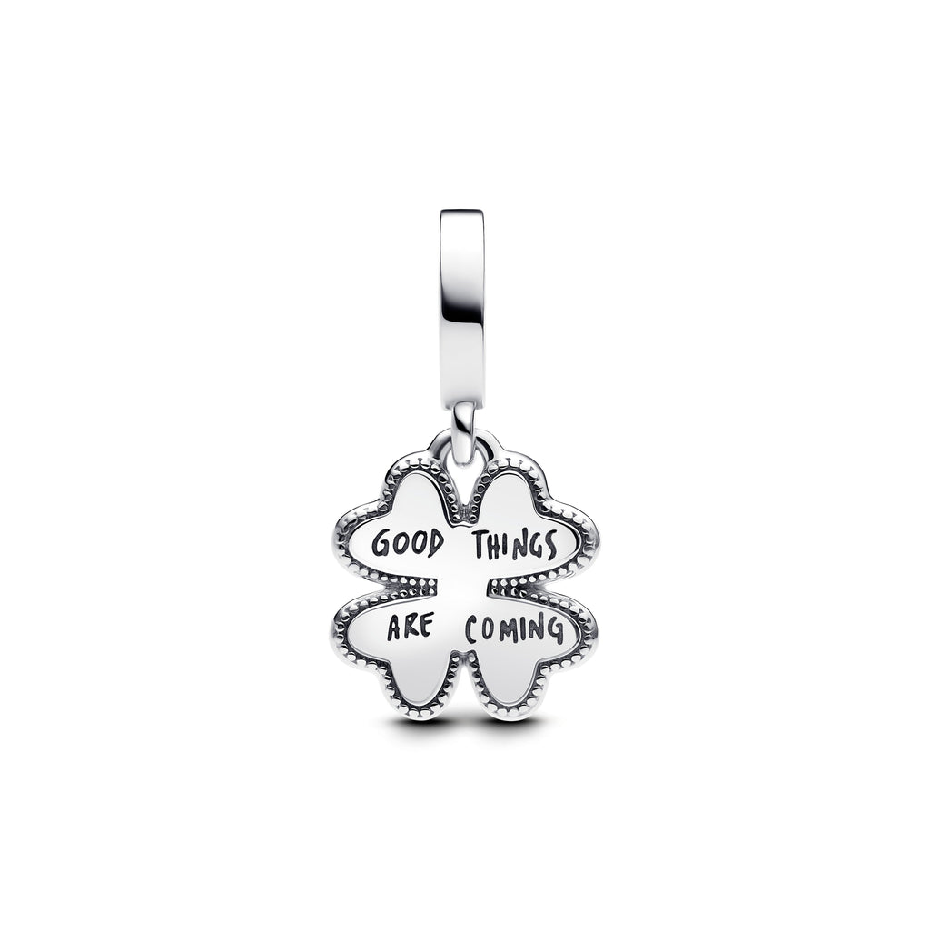 Pandora 2025 Four Leaf Clover Lab-Grown Diamond Dangle Charm