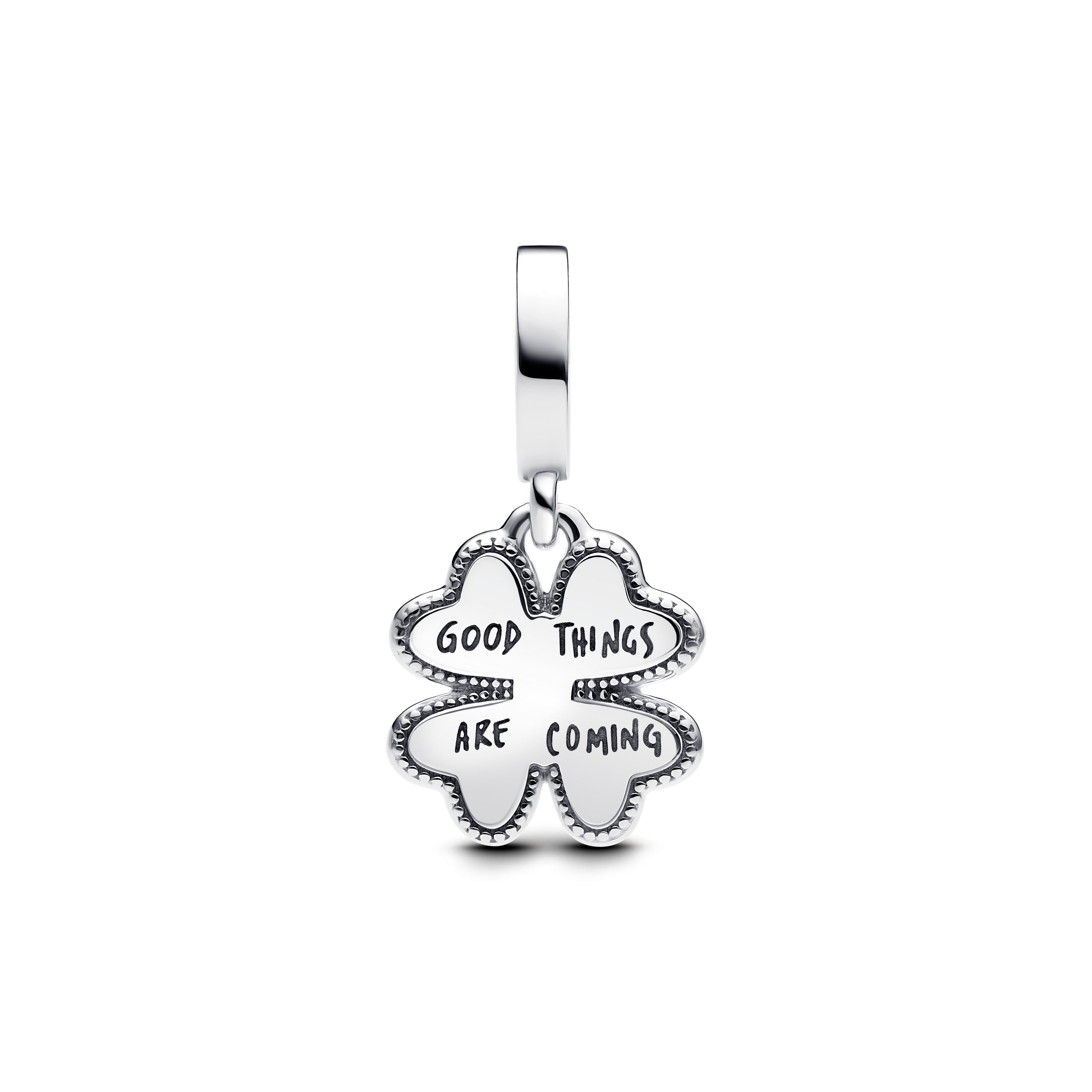 Pandora 2025 Four Leaf Clover Lab-Grown Diamond Dangle Charm
