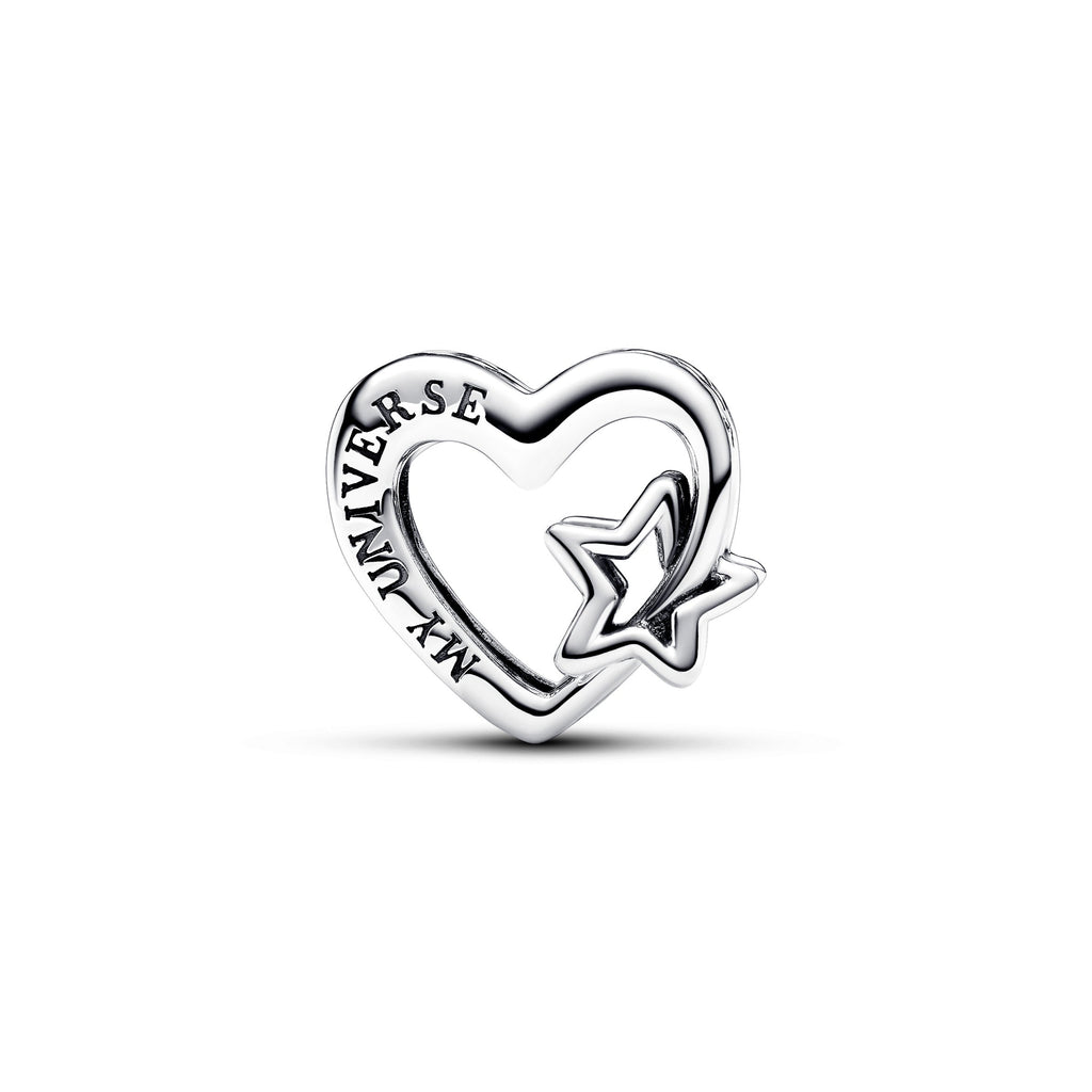 Pandora Openwork Family Heart & Star Charm