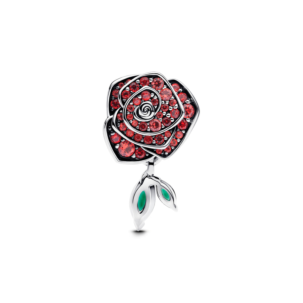 Pandora Sparkling Rose in Bloom Charm