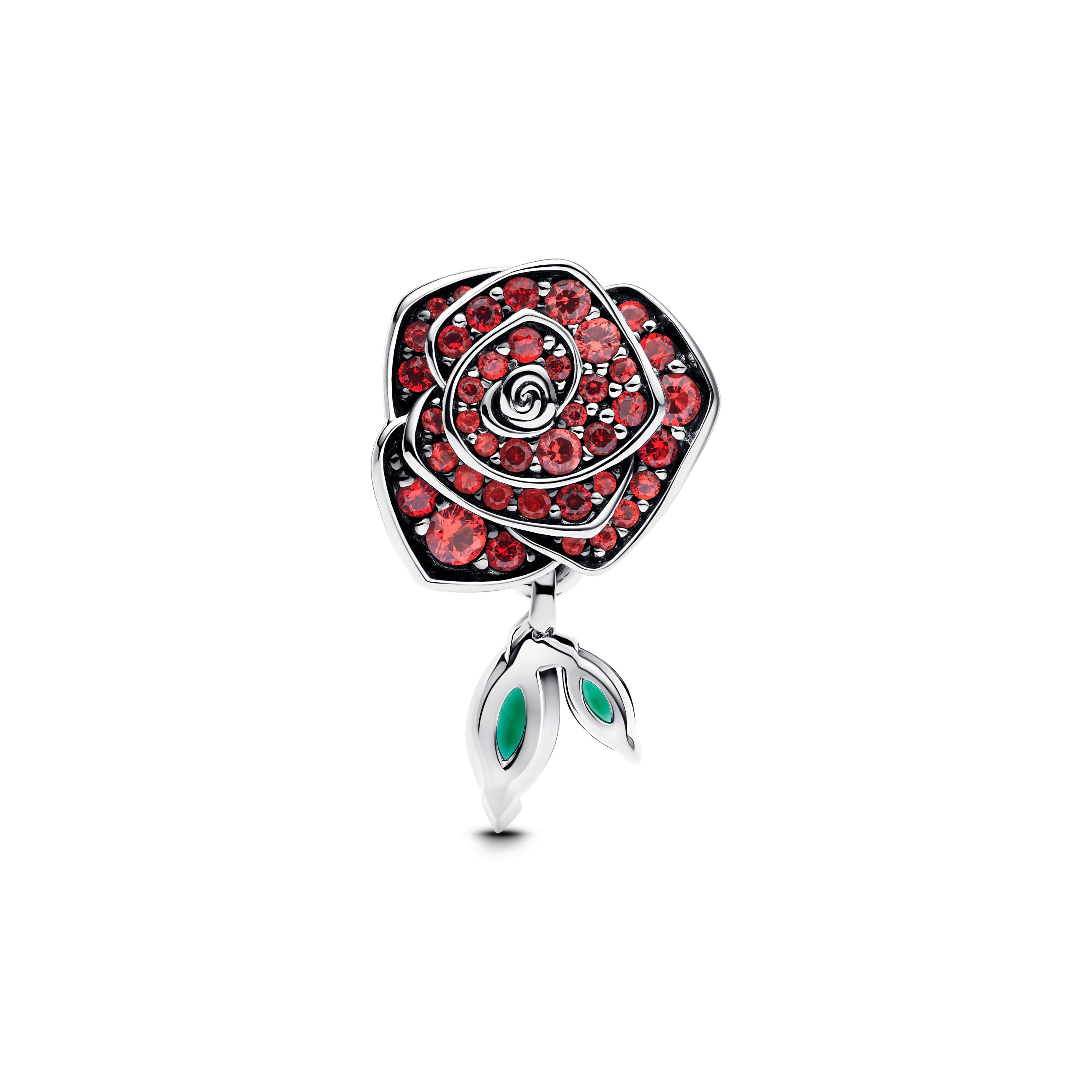 Pandora Sparkling Rose in Bloom Charm