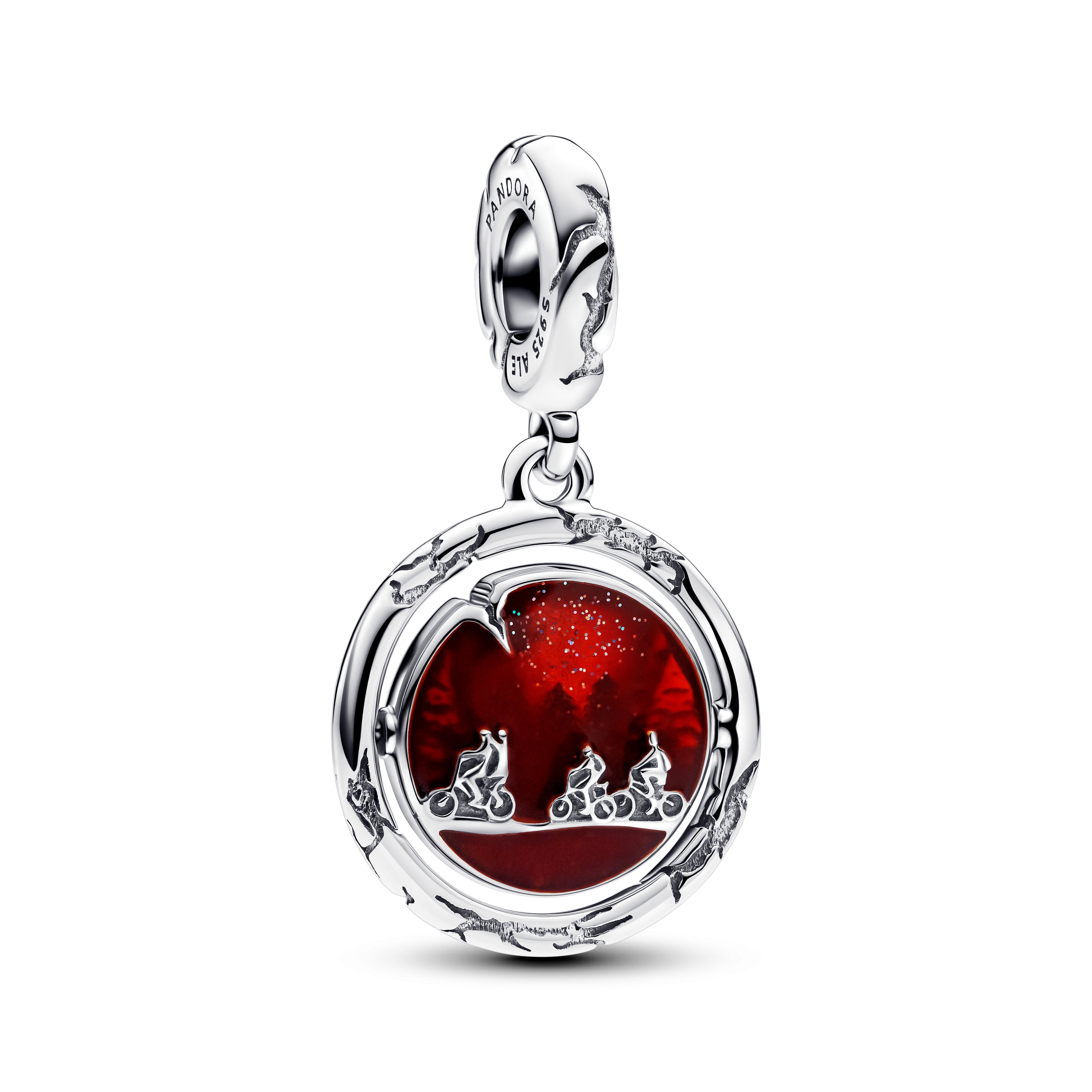 Pandora Stranger Things Glow-in-the-Dark Upside Down Dangle Charm