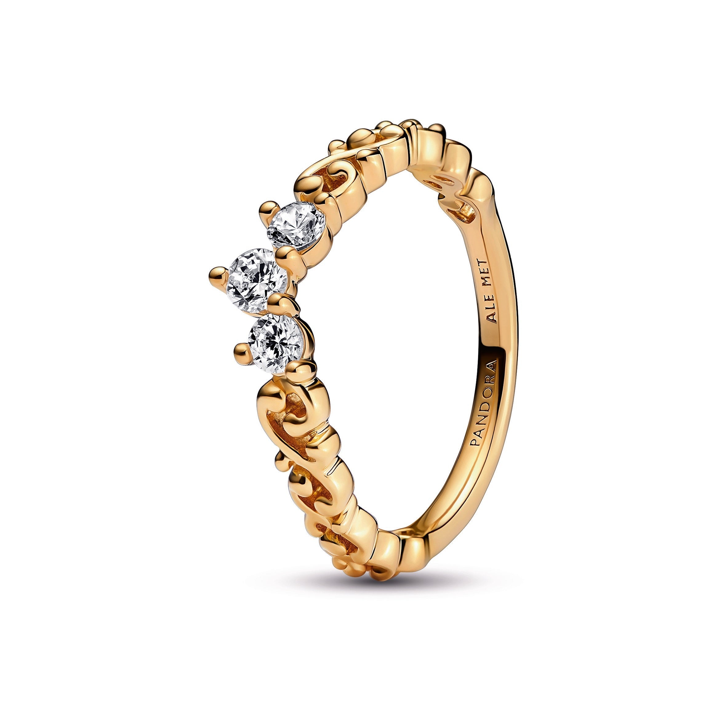 Pandora Regal Swirl Tiara Ring