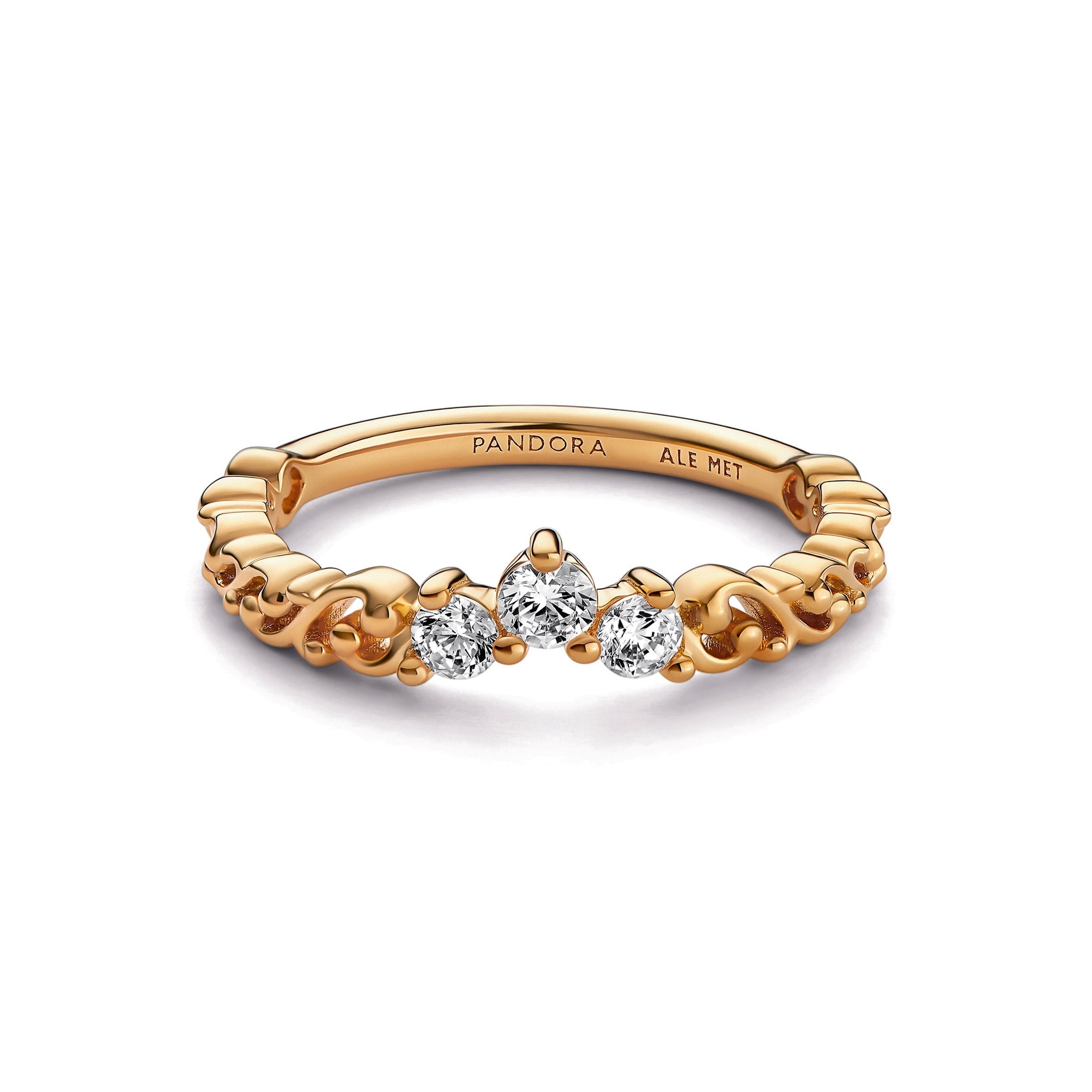 Pandora Regal Swirl Tiara Ring