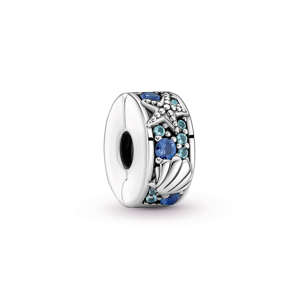 Pandora Tropical Starfish & Shell Clip Charm