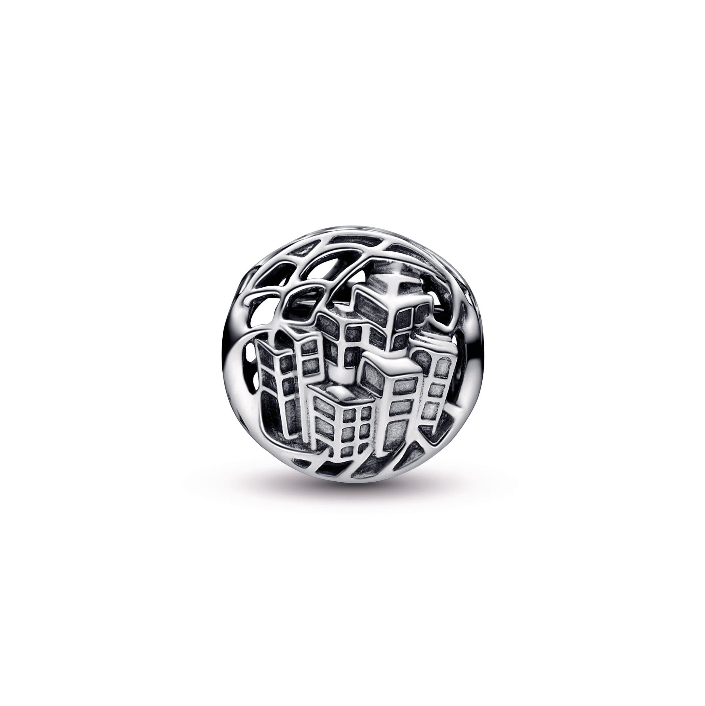 Pandora Marvel Spider-Man Soaring City Charm