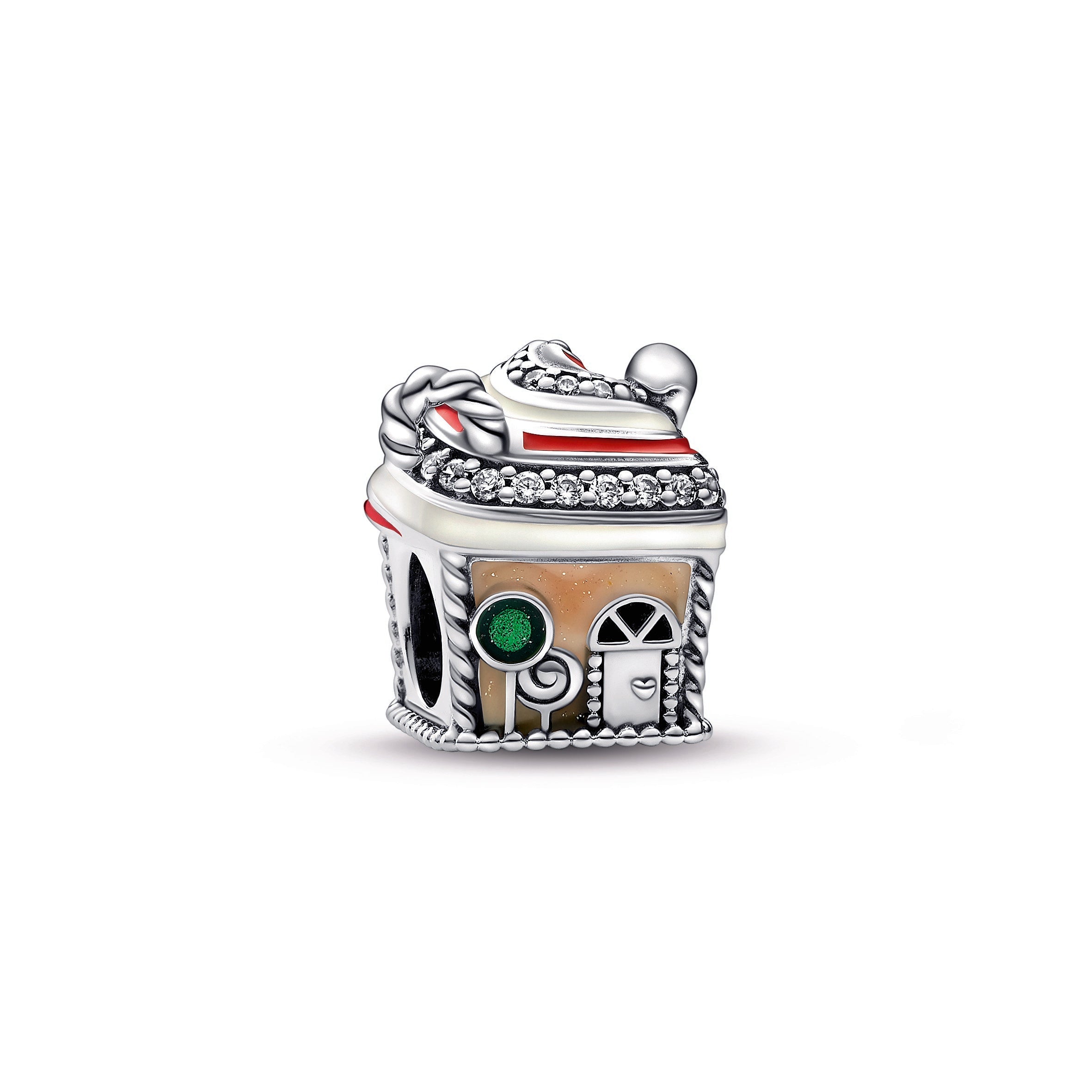 Pandora Festive Gingerbread House Charm