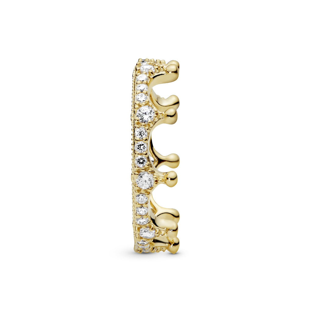 Pandora Clear Sparkling Crown Ring