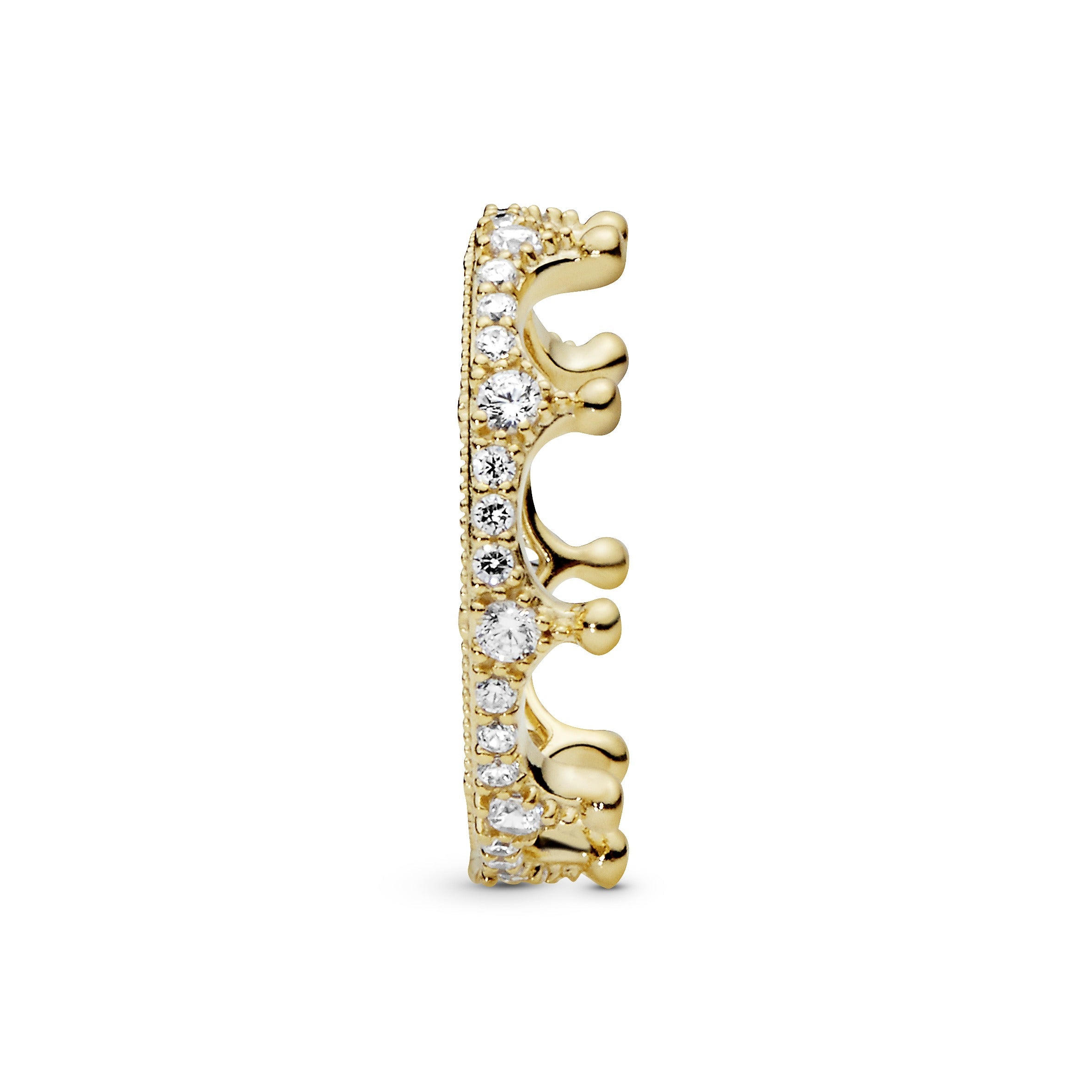 Pandora Clear Sparkling Crown Ring