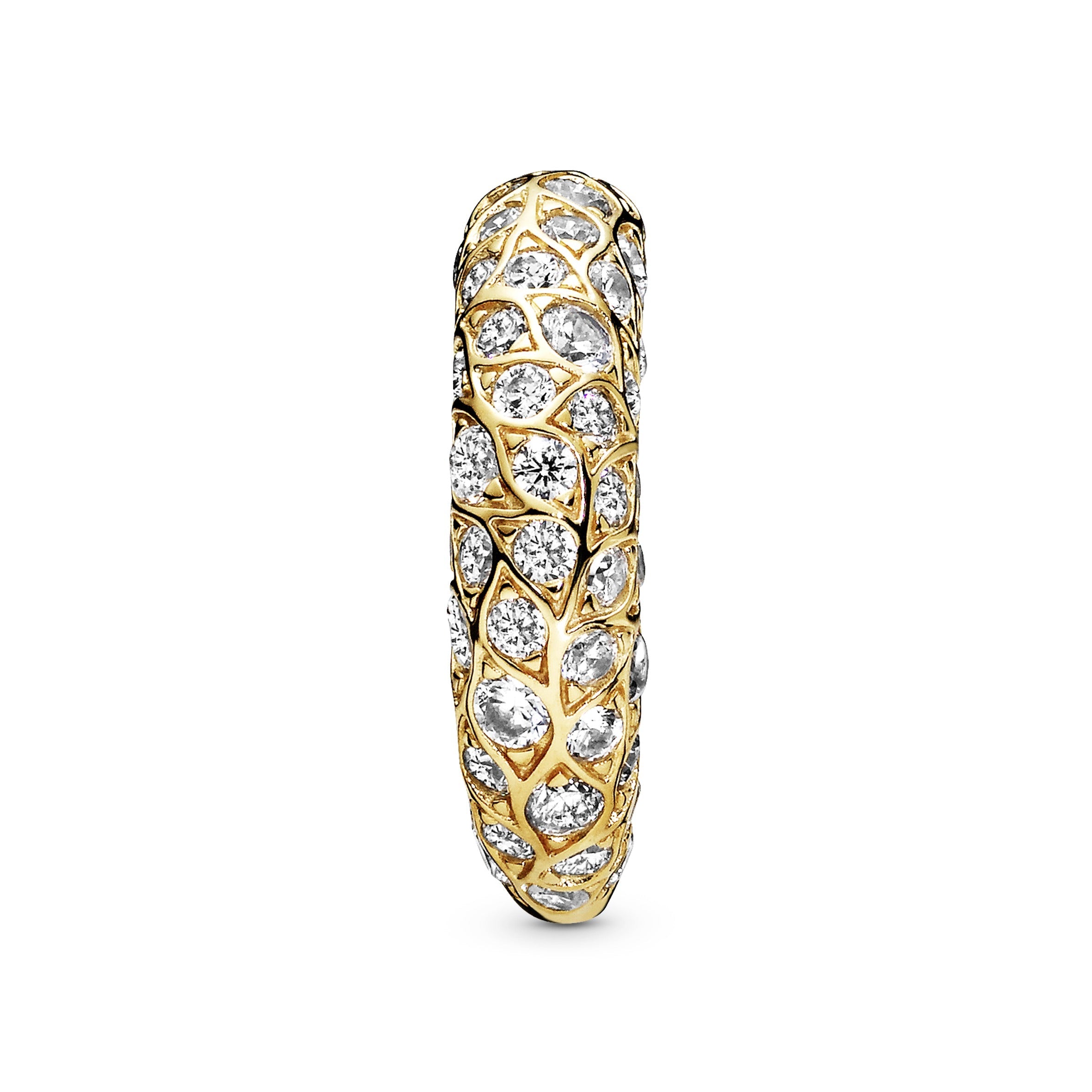 Pandora Sparkling Pattern Ring