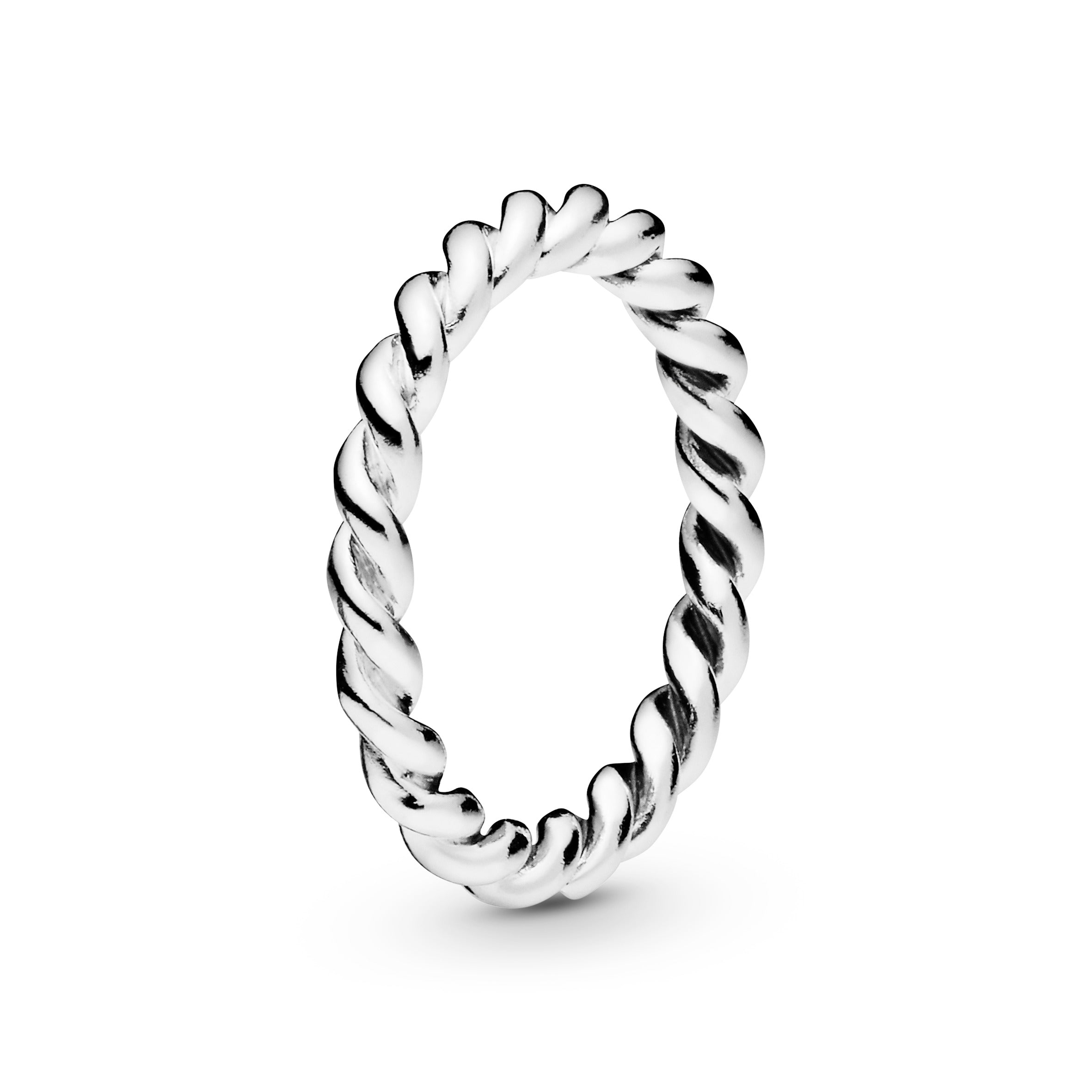 Pandora Twist Swirling Band Ring