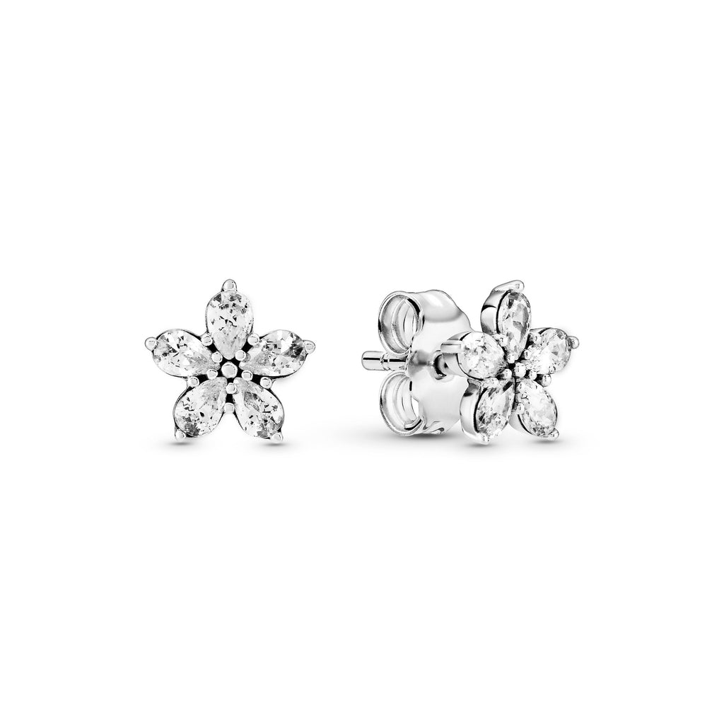 Pandora Sparkling Snowflake Necklace & Earring Gift Set