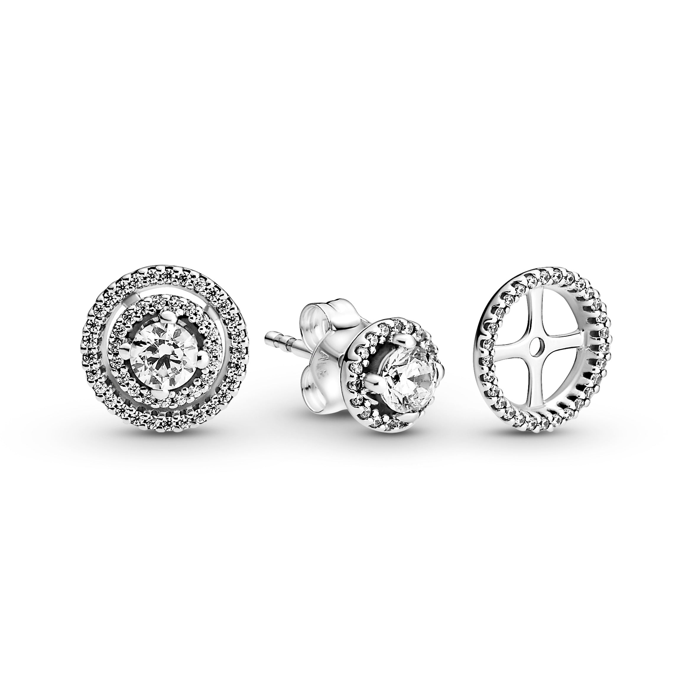 Pandora Sparkling Double Halo Stud Earrings