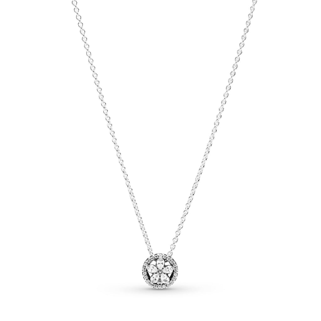 Pandora Sparkling Snowflake Necklace & Earring Gift Set
