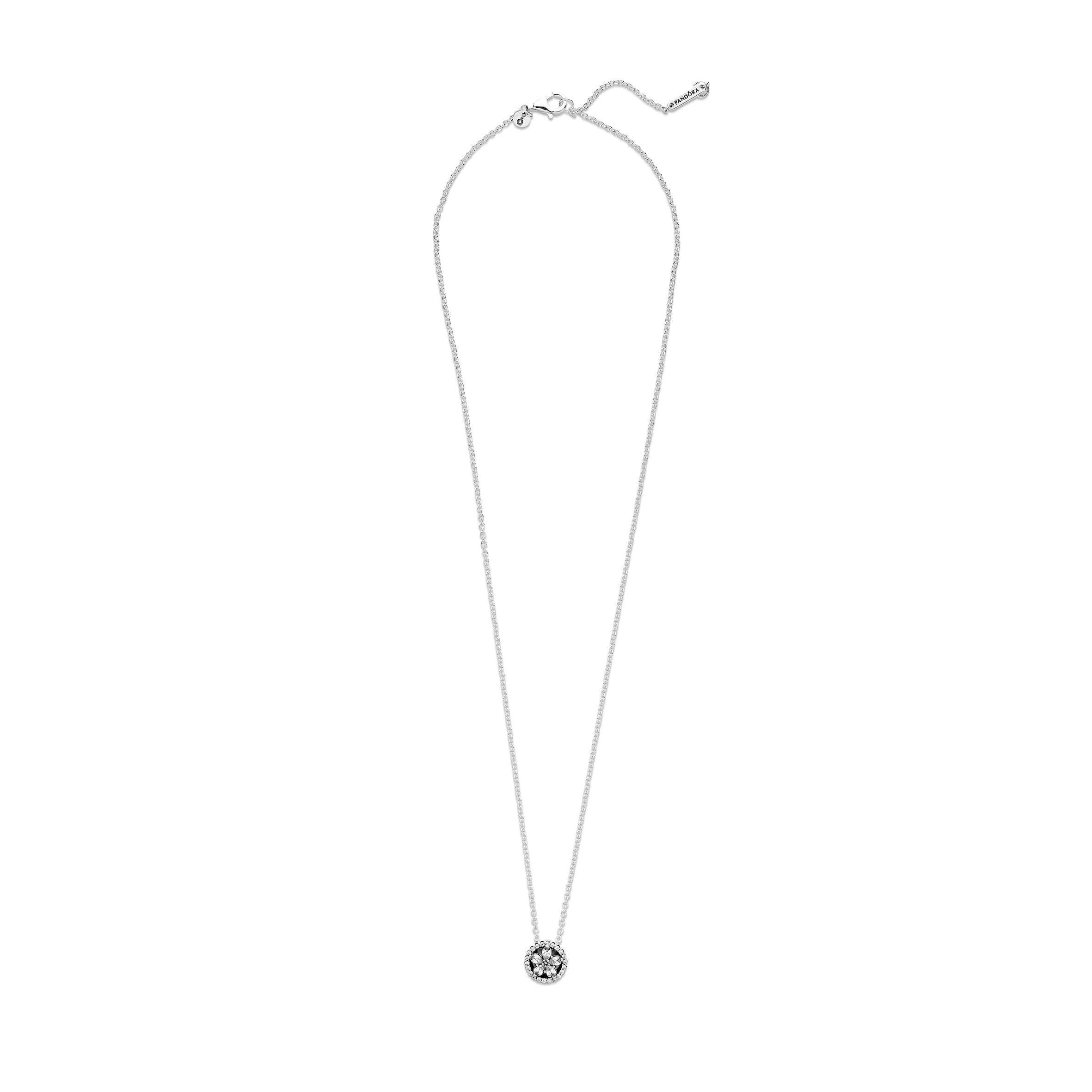 Pandora Sparkling Snowflake Necklace & Earring Gift Set