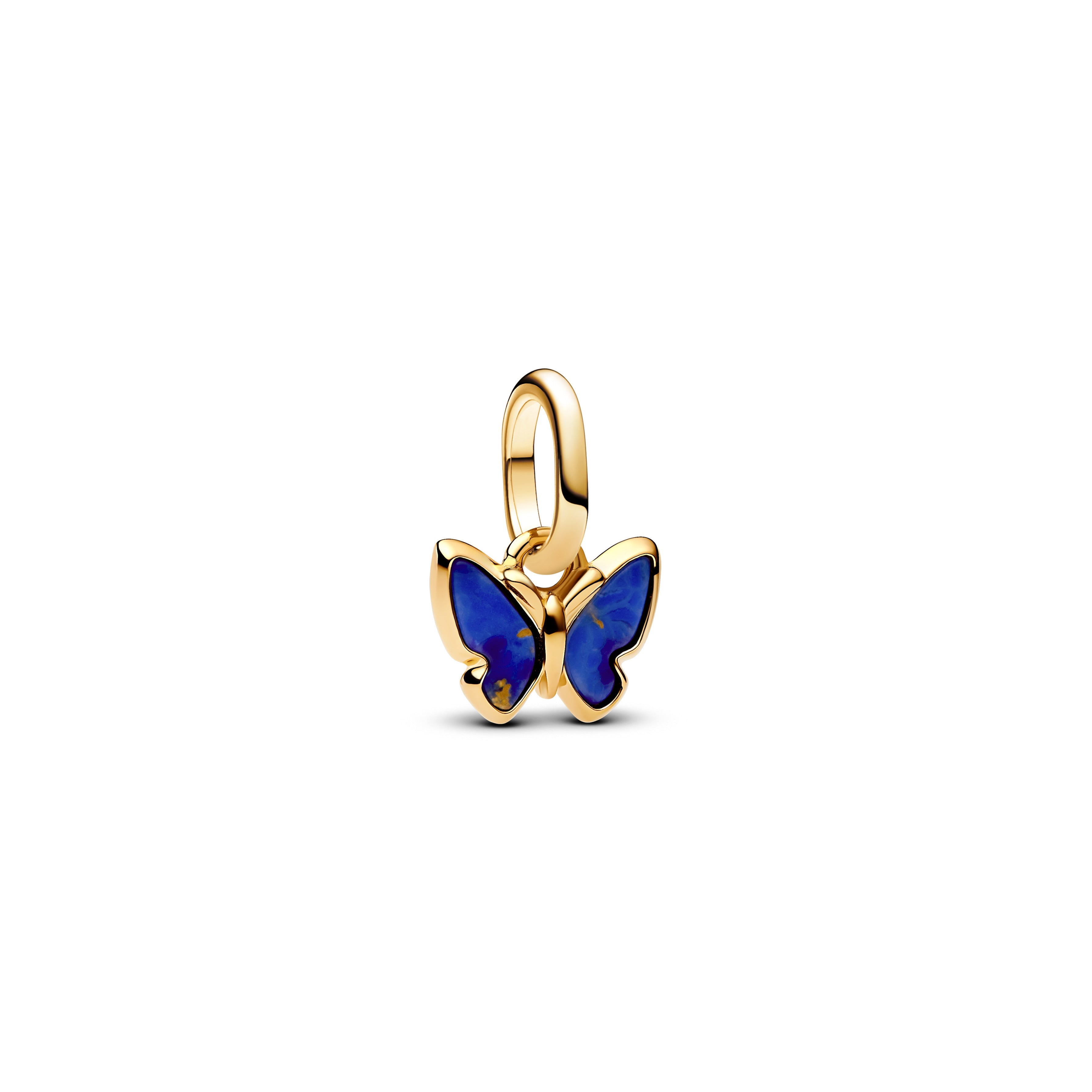 Pandora Blue Butterfly Mini Dangle Charm