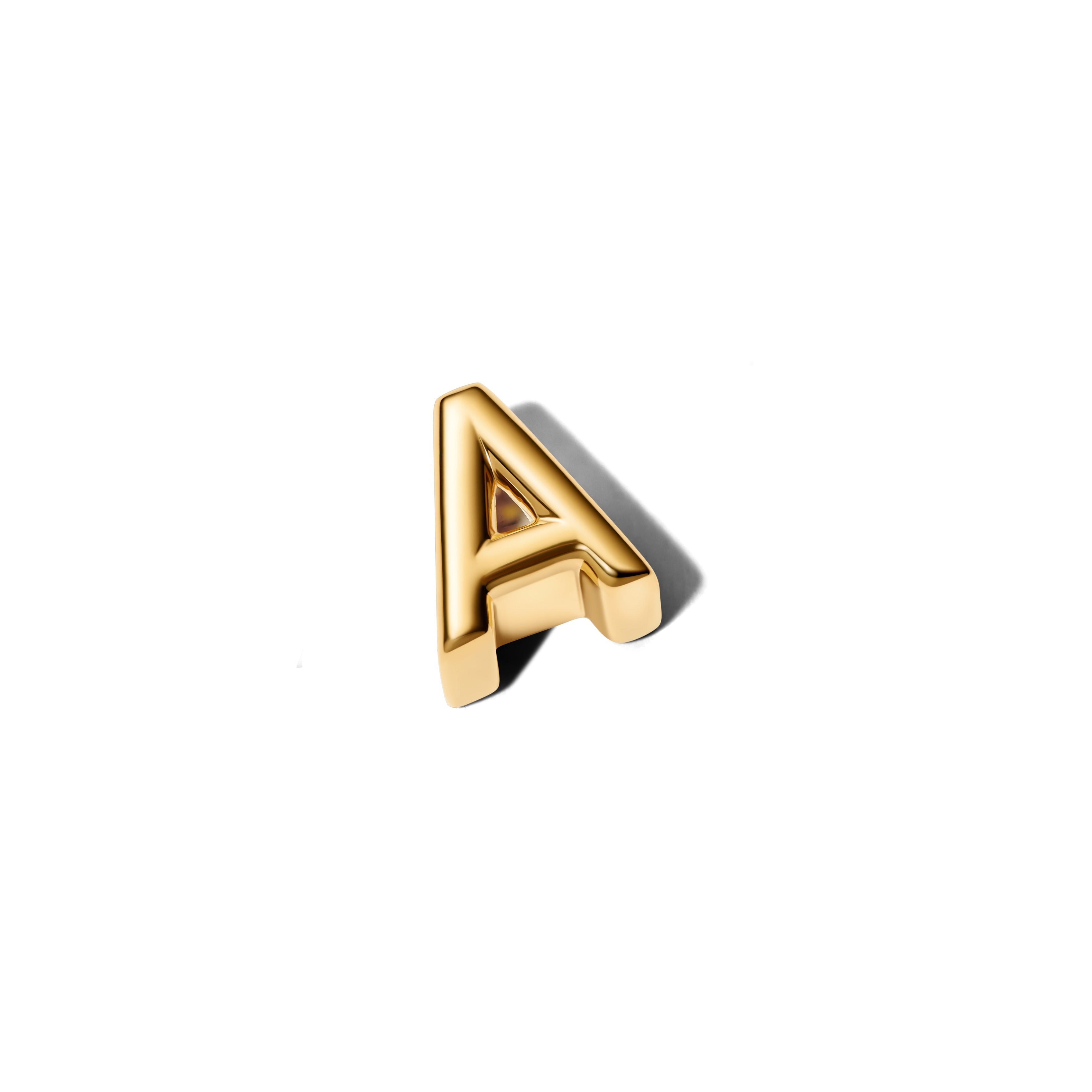 Pandora Letter A Alphabet Charm