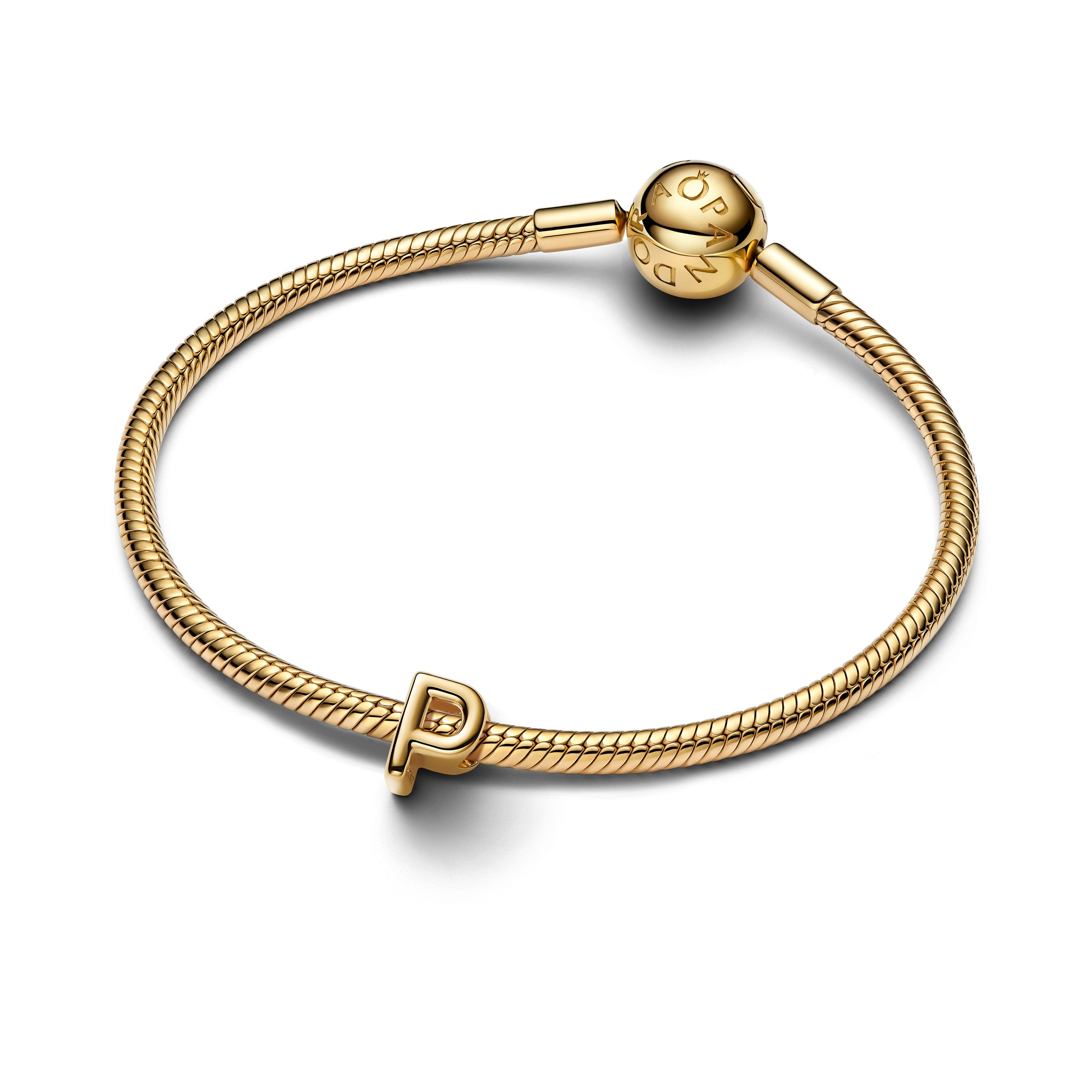 Pandora Letter P Alphabet Charm