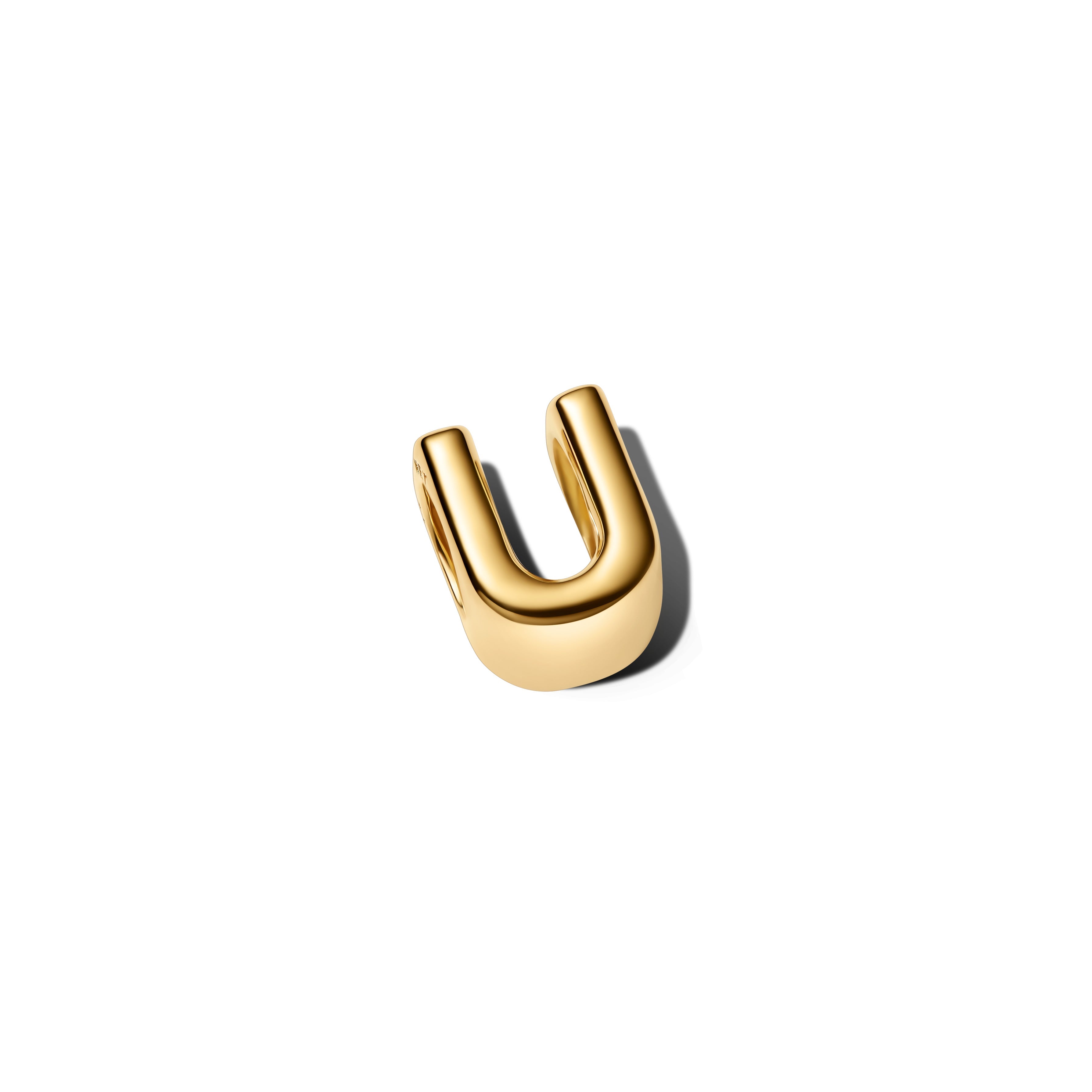 Pandora Letter U Alphabet Charm