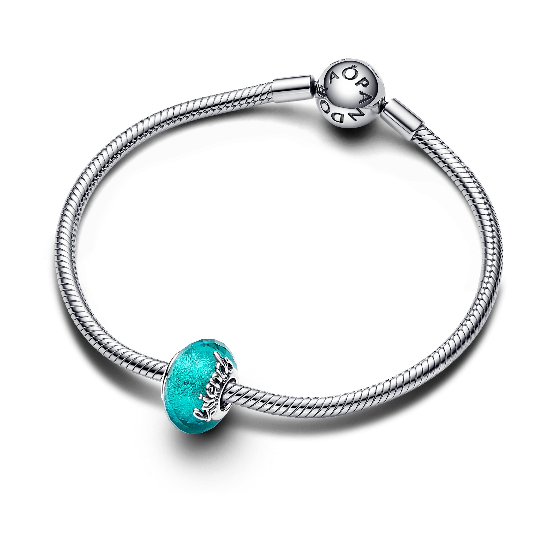 Pandora Faceted Murano Glass Friendship Charm