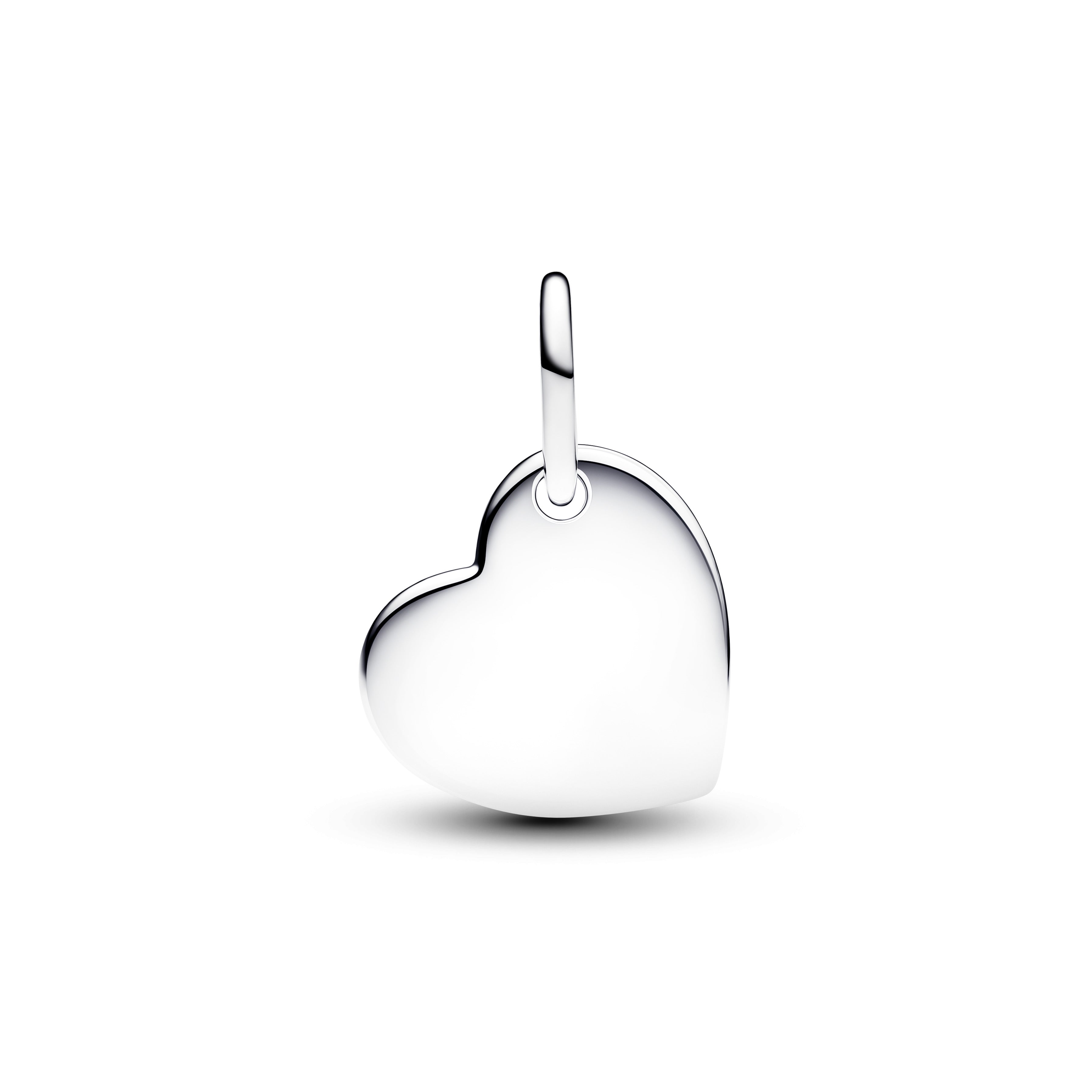 Pandora Engravable Heart Honey Stone Dangle Charm