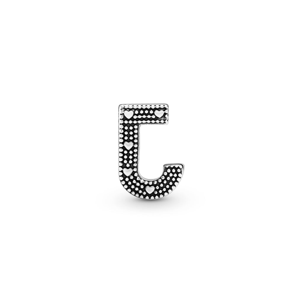 Pandora Letter J Alphabet Charm